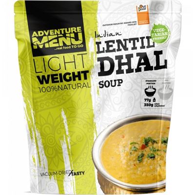 Lenticchie Dhal PORZIONE 77 g/350 g - piatto pronto disidratato