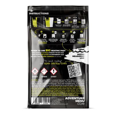 Capsula autoriscaldante 60 g - ADM ADVENTURE MENU AM50 2