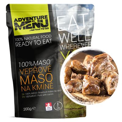 Carne di maiale al cumino - ADM piatto pronto sterilizzato