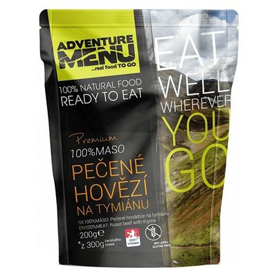 Manzo al forno con timo - ADM piatto pronto sterilizzato