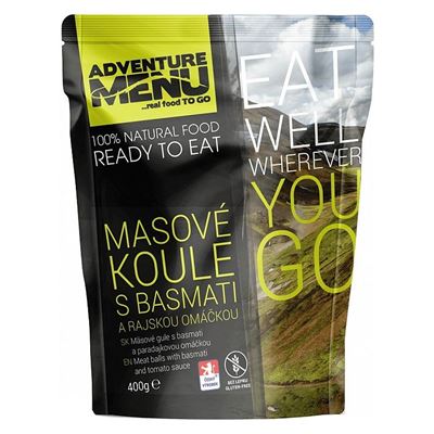 Polpette di carne e riso con salsa di pomodoro - ADM piatto pronto sterilizzato