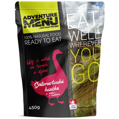 Oca di San Martino con cavolo e canederli - ADM piatto pronto sterilizzato