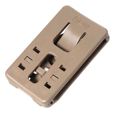 Cinghia per fondine AMOMAX FLAT DARK EARTH AMOMAX AMX003-FDE 3