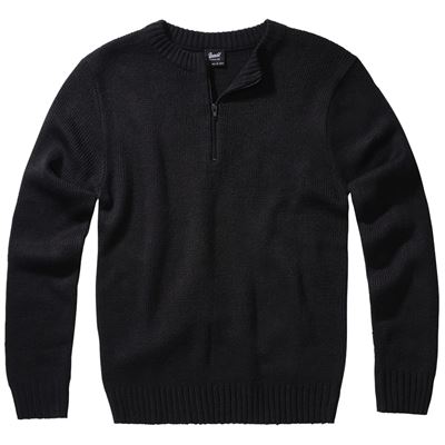 Maglione pullover Armee zip 3/4 NERO