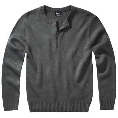 Maglione pullover Armee zip 3/4 GRIGIO