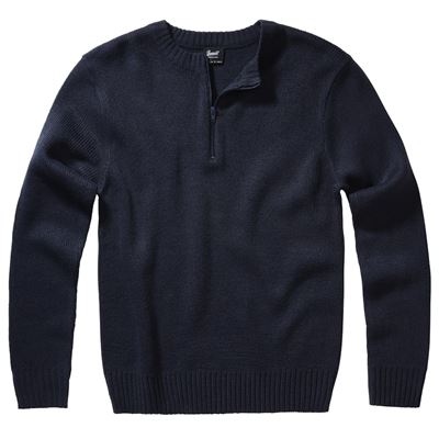 Maglione pullover Armee zip 3/4 NAVY BLU