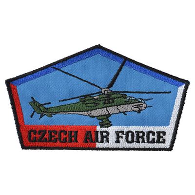 Toppa CZECH AIR FORCE con elicottero MI-24V - COLORATA