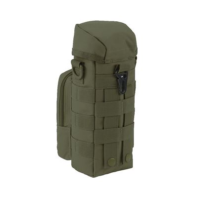 Custodia per bottiglia da 0,5-1 l con cinturino MOLLE VERDE BRANDIT 8041-1 2