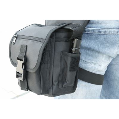 Borsa da coscia con cinghie SIDE KICK BAG NERO BRANDIT 8042-2 10