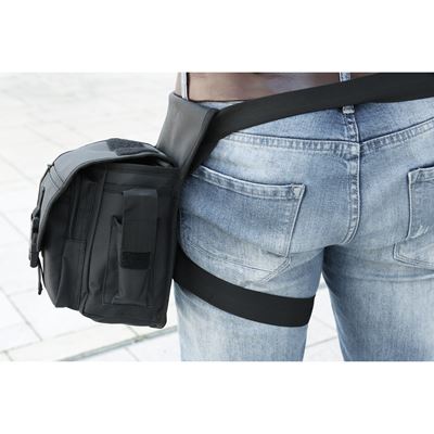 Borsa da coscia con cinghie SIDE KICK BAG NERO BRANDIT 8042-2 9