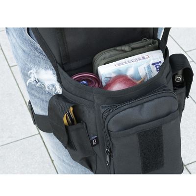 Borsa da coscia con cinghie SIDE KICK BAG NERO BRANDIT 8042-2 8