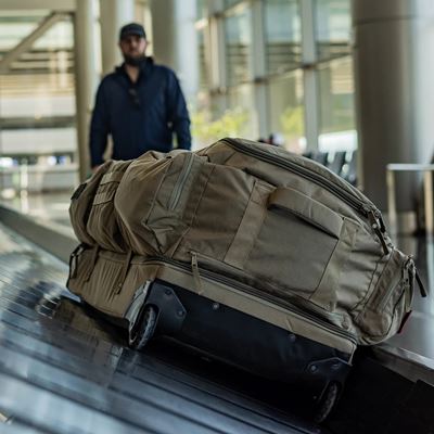 Borsa da trasporto con ruote B3 HERCULES MILITARY GREEN EBERLESTOCK B3MJ 2