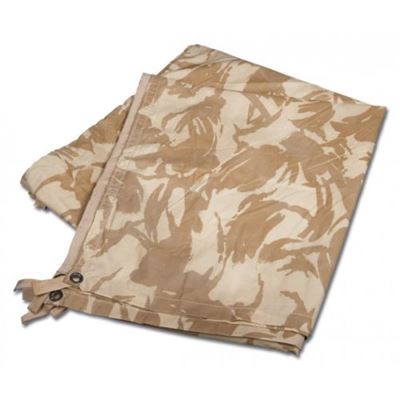 Tenda / riparo britannico 220 x 240 cm DPM DESERT usato Esercito britannico BASHD-G 2