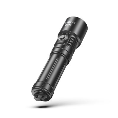 Torcia BD40 ricaricabile, impermeabile, 1800 lumen, 351 metri NERO BLUDIVE BD40-SP 3