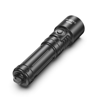Torcia BD40 ricaricabile, impermeabile, 1800 lumen, 351 metri NERO BLUDIVE BD40-SP 9