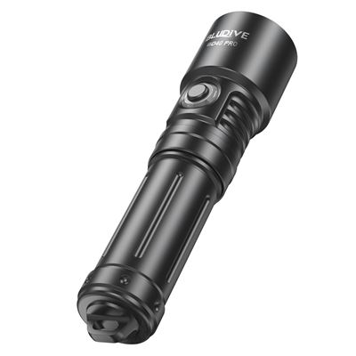 Torcia BD40 PRO ricaricabile, impermeabile, 3000 lumen, 464 metri NERO BLUDIVE BD40PRO-SP 2