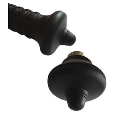 Estremità in gomma per manganello telescopico