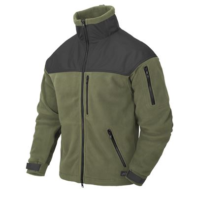 Giacca CLASSIC ARMY in pile VERDE-NERO