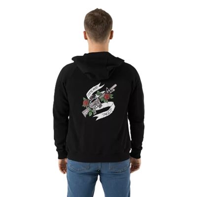 Felpa COME AND TAKE IT con zip e cappuccio NERO Helikon-Tex® BL-CTT-CB-01 9