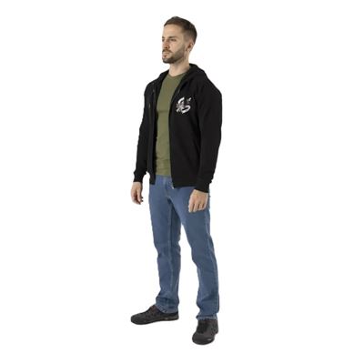 Felpa COME AND TAKE IT con zip e cappuccio NERO Helikon-Tex® BL-CTT-CB-01 8