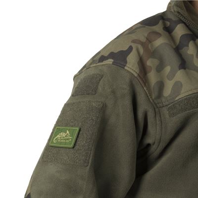 Giacca INFANTRY in pile VERDE/WOODLAND POLACCO Helikon-Tex® BL-INF-HF-18 9