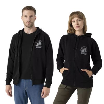 Felpa OLD SCHOOL con zip e cappuccio NERA Helikon-Tex® BL-ODS-CB-01 6