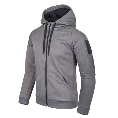 Felpa URBAN TACTICAL HOODIE GRIGIO MELANGE