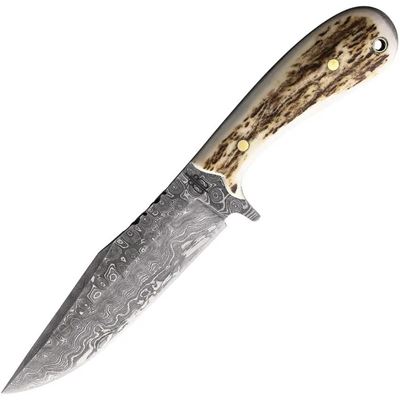 Coltello STAG HUNTER con lama damascata