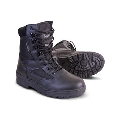 Scarpe alte PATROL in pelle/nylon NERE