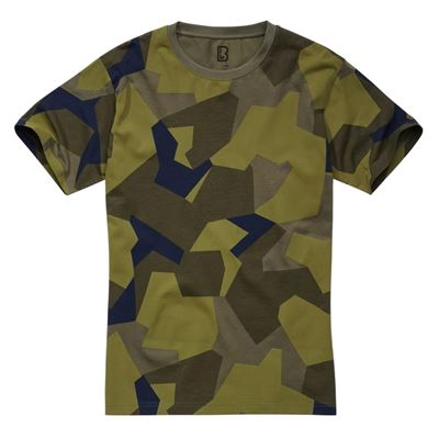 Maglietta Oeko-Tex® a maniche corte CAMUFLAGE SVEDESE M90