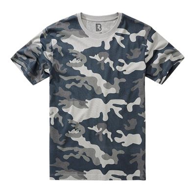 Maglietta Oeko-Tex® a maniche corte mimetica GREY CAMO