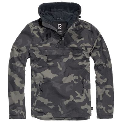 Giacca a vento con cappuccio WINDBREAKER NIGHT CAMO