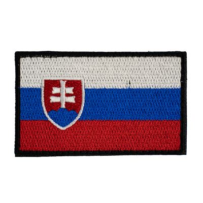 Toppa bandiera SLOVENIA velcro COLORATA