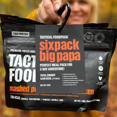 Cibo disidratato 6 porzioni SIXPACK BIG PAPA  C0023 3