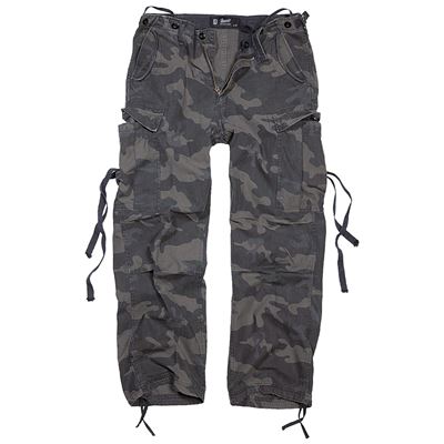Pantaloni M65 vintage BLACK CAMO