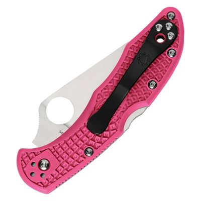 Coltello pieghevole DELICA® 4 FRN ROSA Spyderco C11FPPNS30V 2