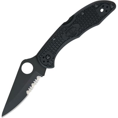 Coltello pieghevole DELICA® 4 lama combinata NERO