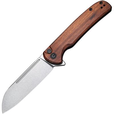 Coltello pieghevole CHEVALIER con manico in LEGNO