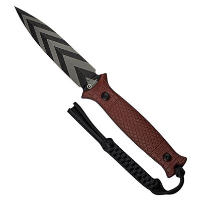 Pugnale PERFRICO BURGUNDY con fodero in kydex