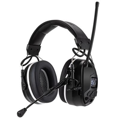 Cuffie elettroniche M300T con Bluetooth e radio FM NERO