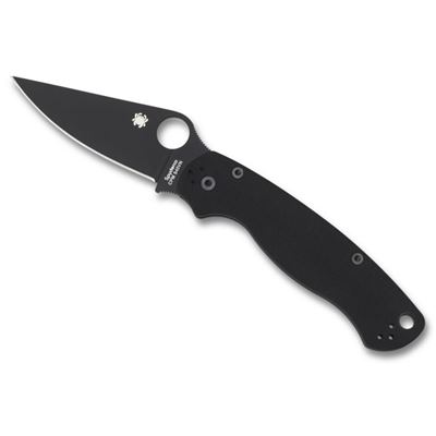Coltello pieghevole PARA MILITARY™ 2 lama liscia NERO