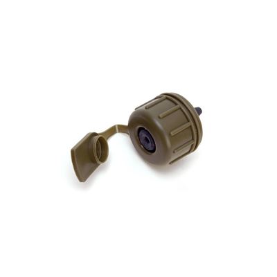 Tappo NBC per bottiglie da 1L e 2L US con adattatore per maschera a gas. Esercito americano 4754NBC 3