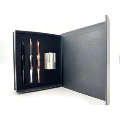 Penna a sfera/penna a sfera REVOLVER set da 3 pezzi CALIBER GOURMET CBG-1062 4
