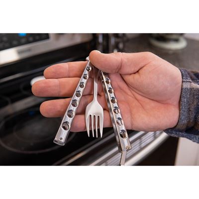 Forchetta FARFALLA pieghevole CALIBER GOURMET CBG-BF-1023-SL 3