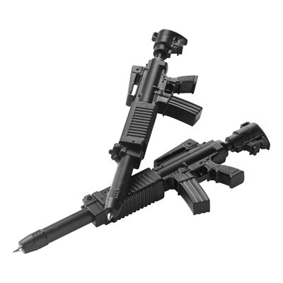 Penna a sfera/penna a scatto M16 fucile NERO CALIBER GOURMET CBG-DB-03 2