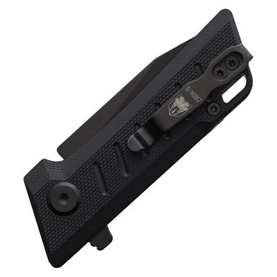 Coltello pieghevole SMALL RIPTIDE lama liscia NERO COBRATEC KNIVES CBTRTDSBLK 2