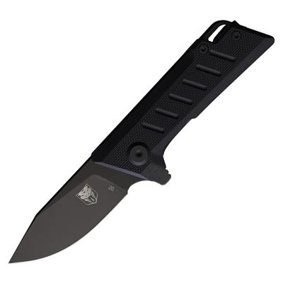 Coltello pieghevole SMALL RIPTIDE lama liscia NERO