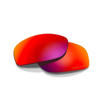 Lenti di ricambio per occhiali WX JAKL CAPTIVATE™ ROSSI
