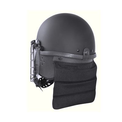 Casco RIOT VISOR con visiera e griglia NERO Commando CI-5116 4