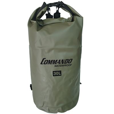 Sacca impermeabile DRY BAG 30L Heavy Duty VERDE